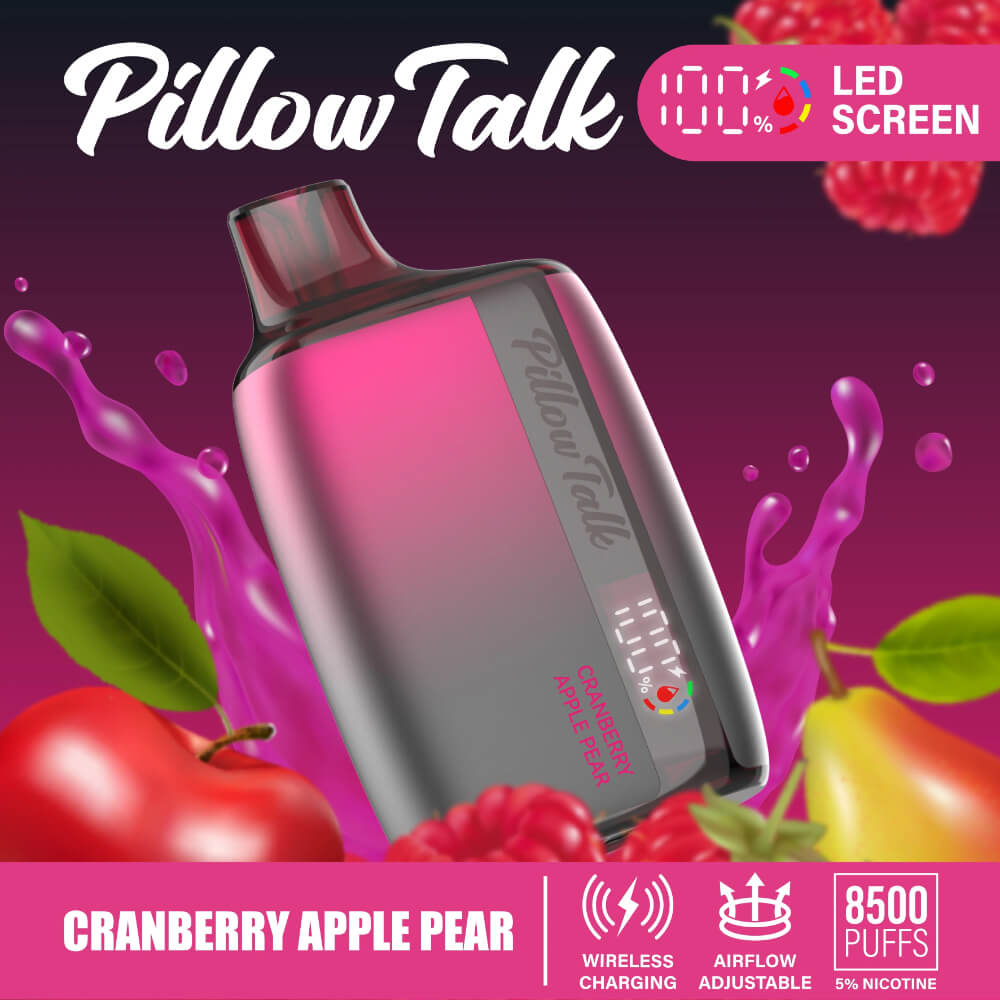 Pillow Talk Wireless Charging Rechargeable Disposable Vape I 8500 Puffs (10ct)