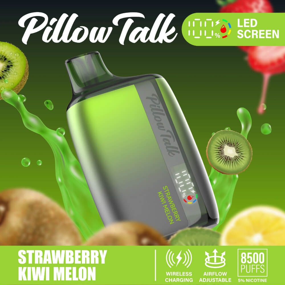 Pillow Talk Wireless Charging Rechargeable Disposable Vape I 8500 Puffs (10ct)