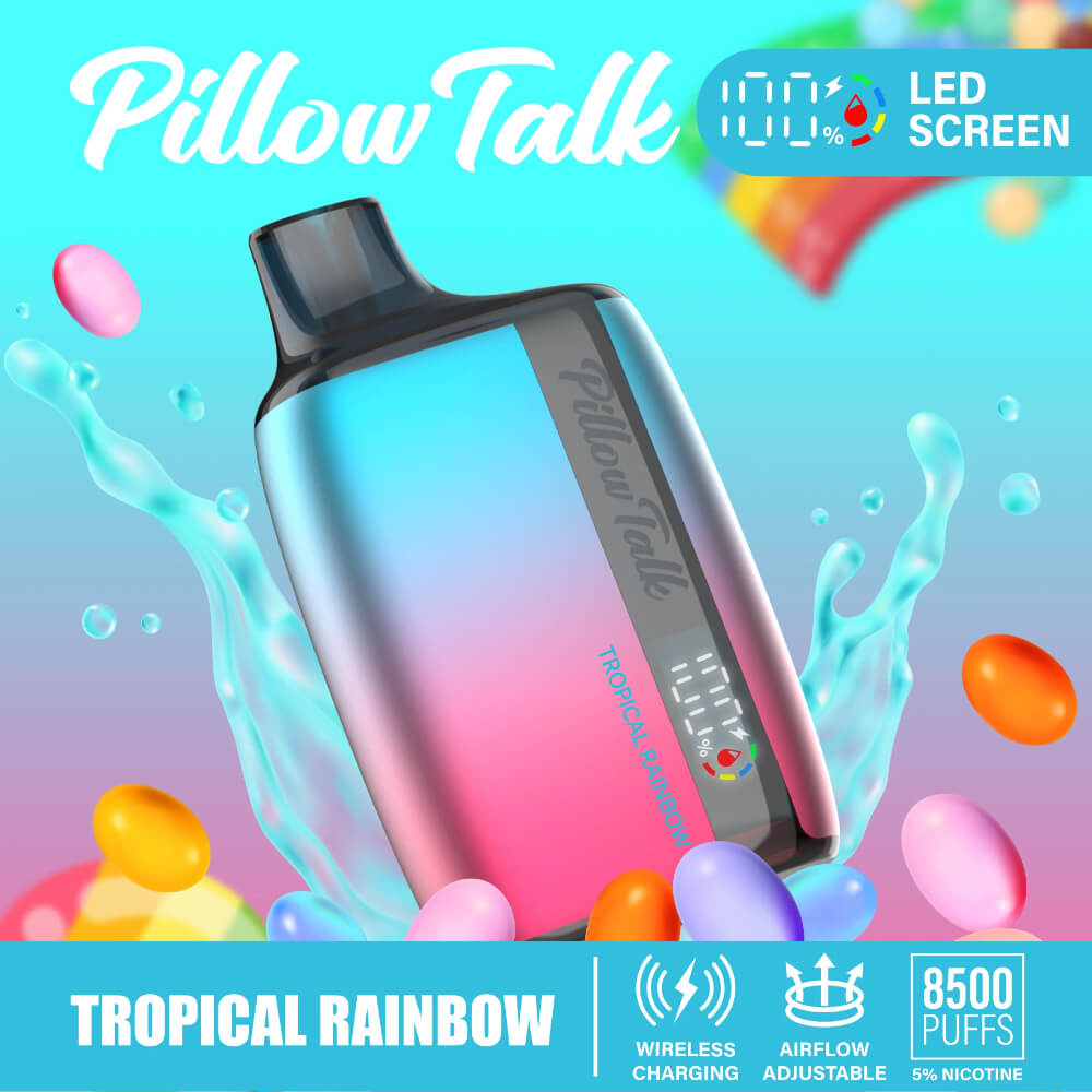 Pillow Talk Wireless Charging Rechargeable Disposable Vape I 8500 Puffs (10ct)