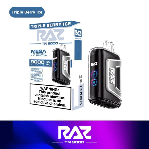 RAZ TN9000 DISPOSABLE VAPE 5% NICOTINE