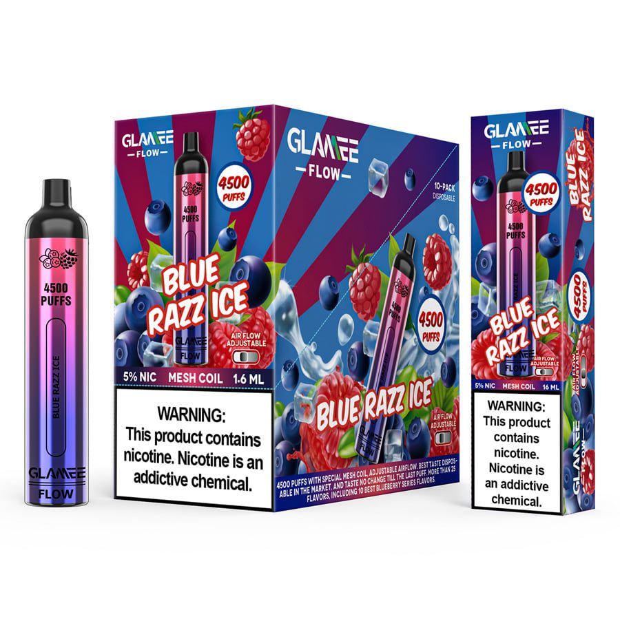 GLAMEE FLOW 4500 PUFFS DISPOSABLE VAPE DEVICE