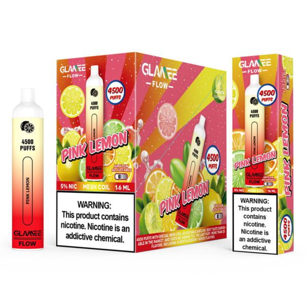 GLAMEE FLOW 4500 PUFFS DISPOSABLE VAPE DEVICE