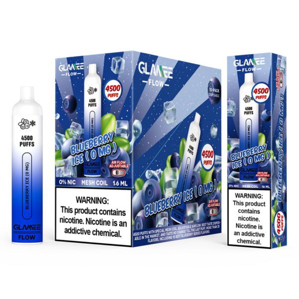 GLAMEE FLOW 4500 PUFFS DISPOSABLE VAPE DEVICE