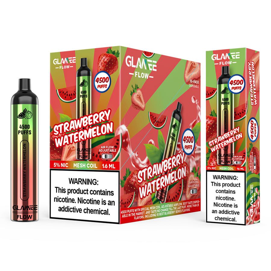 GLAMEE FLOW 4500 PUFFS DISPOSABLE VAPE DEVICE