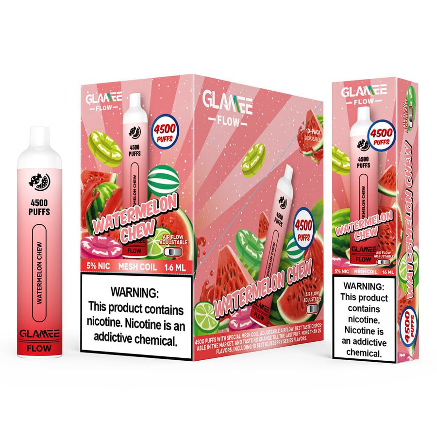 GLAMEE FLOW 4500 PUFFS DISPOSABLE VAPE DEVICE