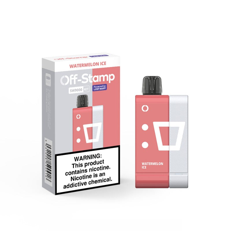 Off-Stamp SW9000 Disposable Vape Kit POWERED BY LOST MARY – 9000 Puffs