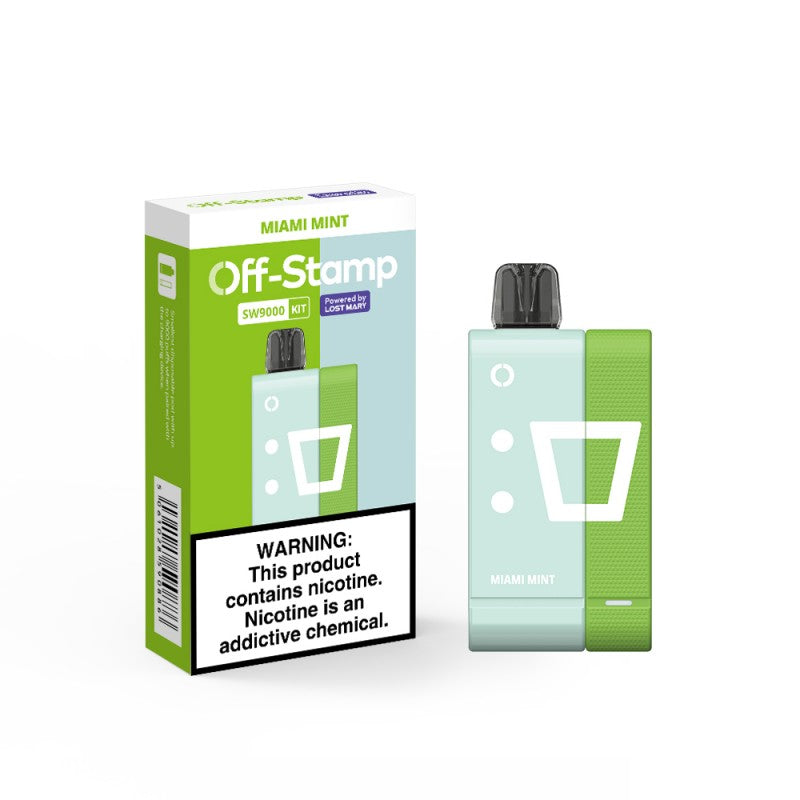 Off-Stamp SW9000 Disposable Vape Kit POWERED BY LOST MARY – 9000 Puffs