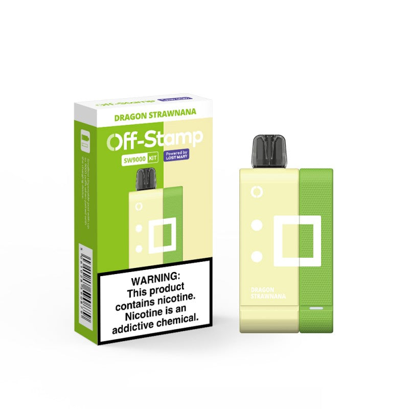 Off-Stamp SW9000 Disposable Vape Kit POWERED BY LOST MARY – 9000 Puffs