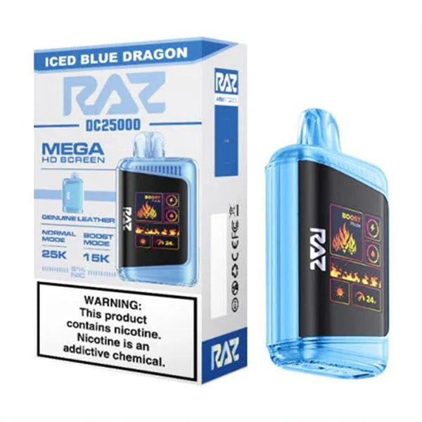 RAZ MEGA DC25000 DISPOSABLE VAPE - 25000 Puffs