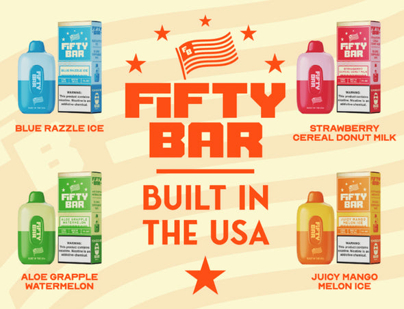 Hidden Hills Club x Fifty Bar 20000 Puffs Disposable
