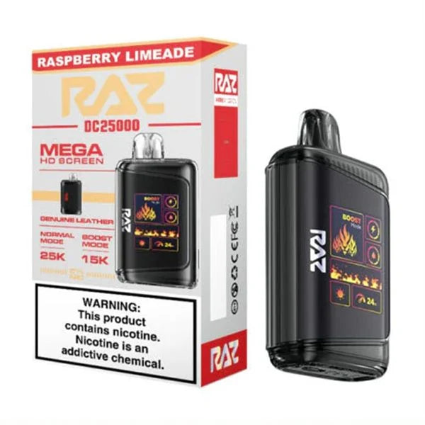 RAZ MEGA DC25000 DISPOSABLE VAPE - 25000 Puffs