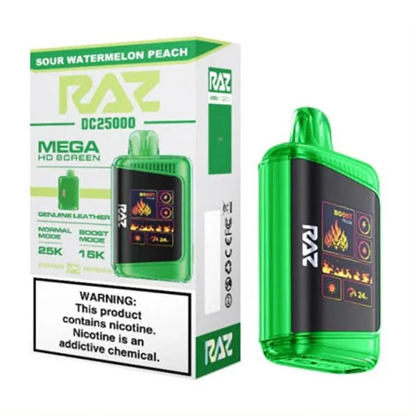 RAZ MEGA DC25000 DISPOSABLE VAPE - 25000 Puffs