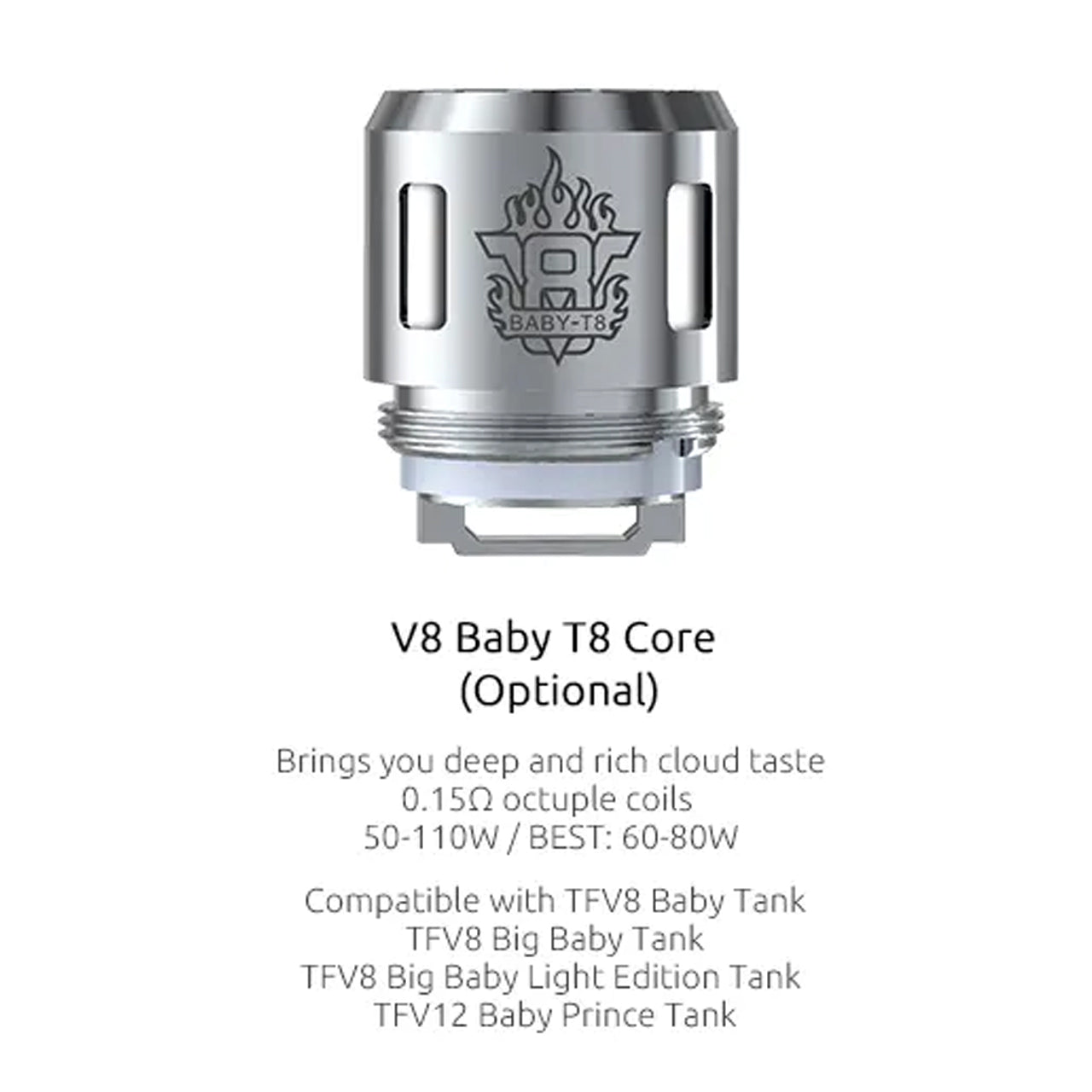 SMOK - TFV8 Baby Beast Replacement Coils Pack Of 5