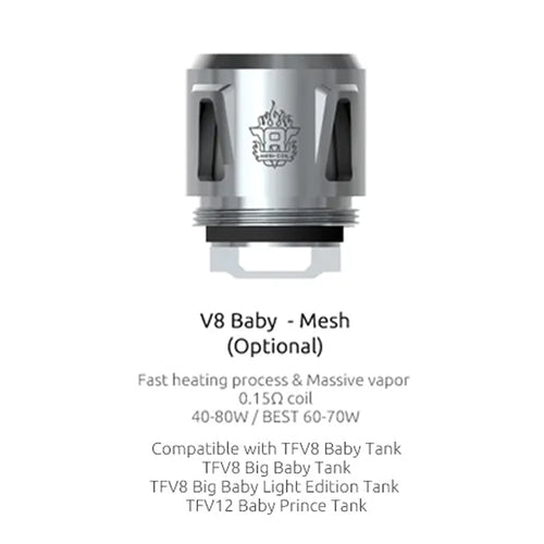 SMOK - TFV8 Baby Beast Replacement Coils Pack Of 5