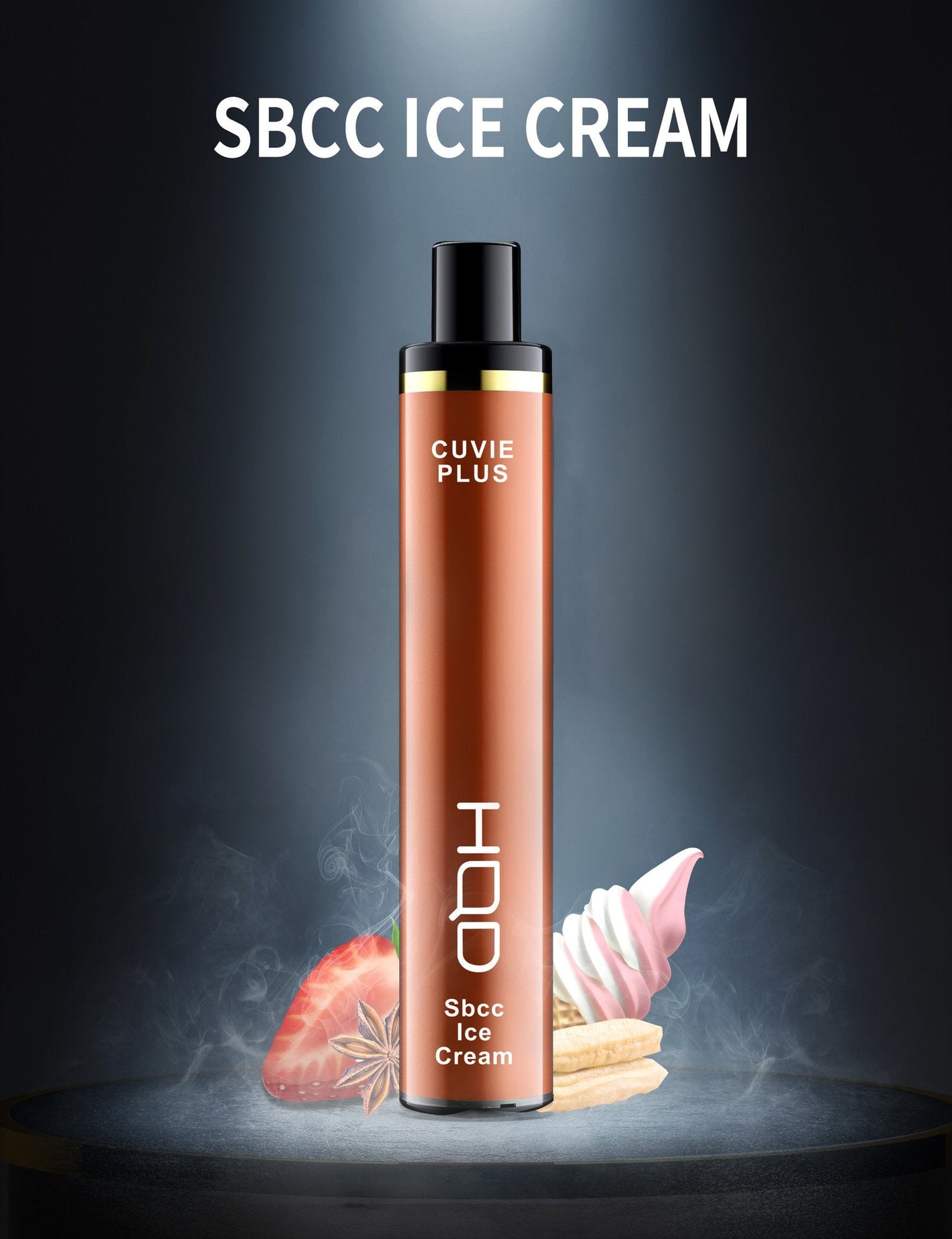 HQD Cuvie Plus 1200 Puffs Disposable Vape Pen