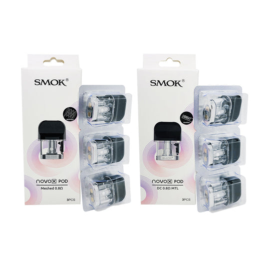 SMOK Novo X 2ml Replacement Pods - Pack of 3