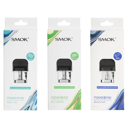 SMOK - Novo 2 Replacement 2ml Pod - Pack of 3
