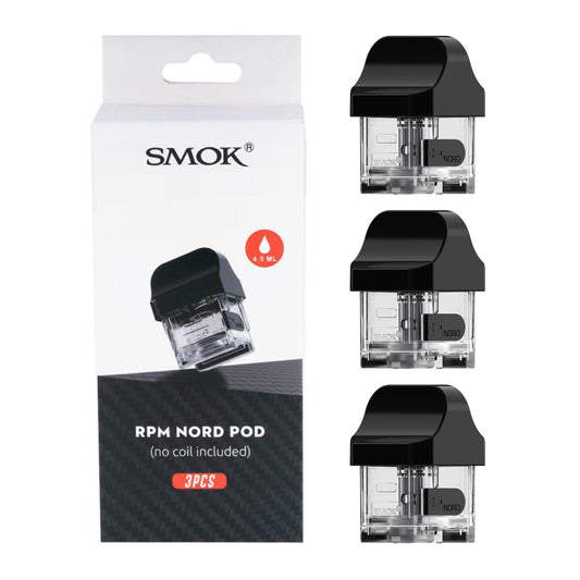 SMOK - RPM Nord 4.5ml Replacement Pod Without Coil - 3 Pack